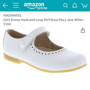 Footmates white shoes Toddler 9.5
